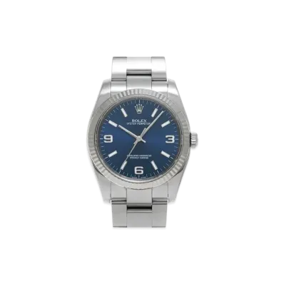 ROLEX Oyster Perpetual "Blue/Stainless Steel/White Gold"