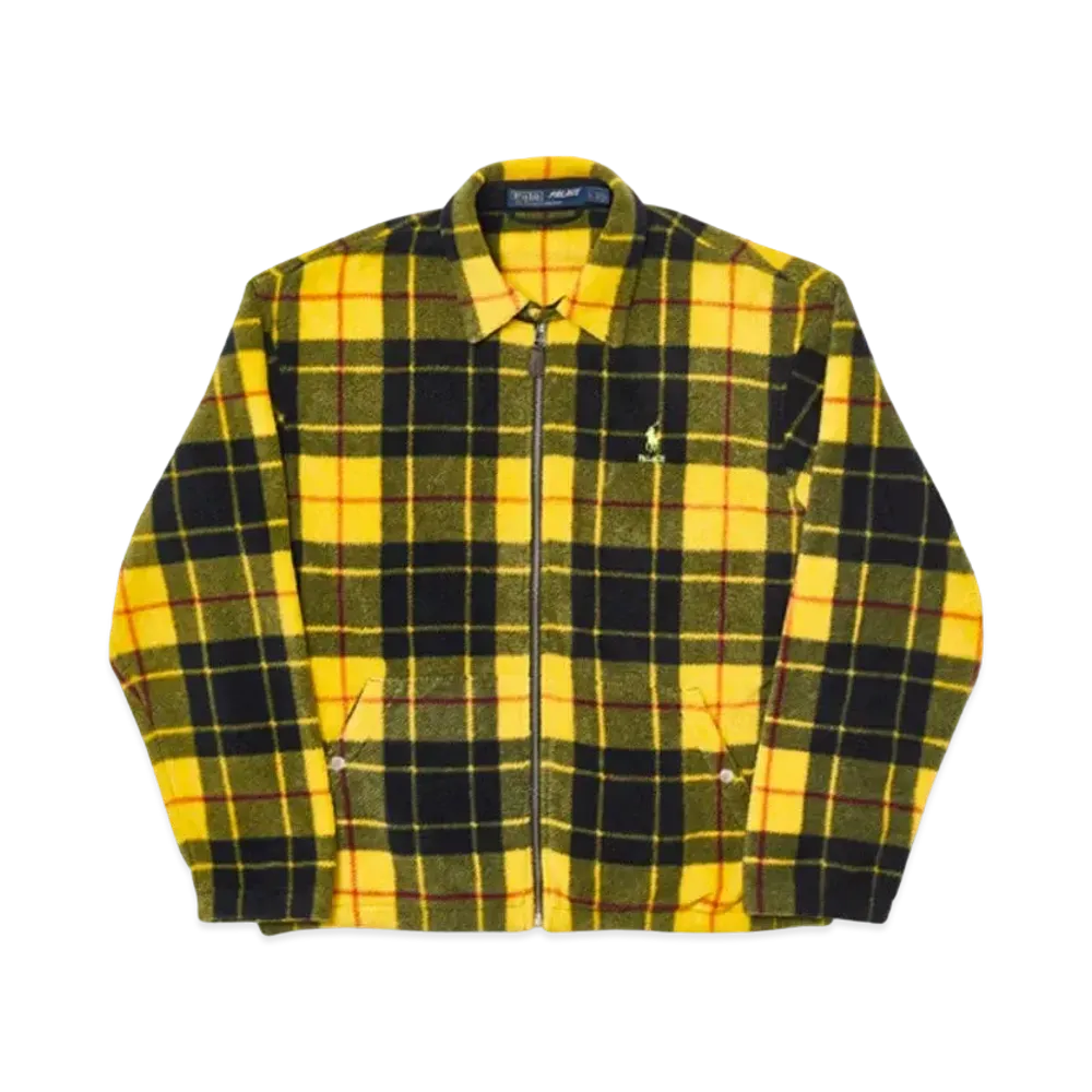 PALACE / Ralph Lauren Polar Fleece Harrington "Yellow"