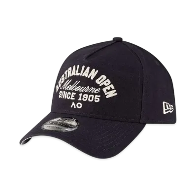NEW ERA 9FORTY A-Frame Australian Open Script "Navy"