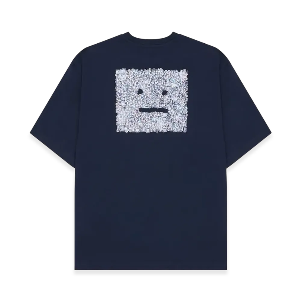 Acne Studios Printed T-Shirt "Navy"