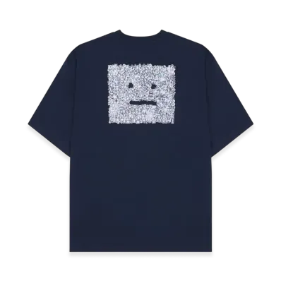 Acne Studios Printed T-Shirt "Navy"