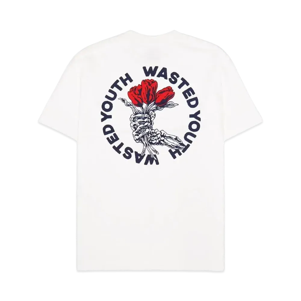 Wasted Youth T-Shirt#7 "White" / VERDY
