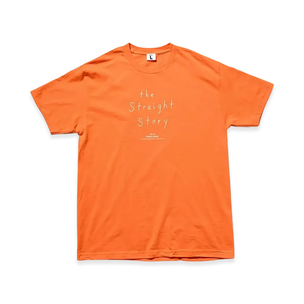 weber x The Straight Story T shirt (Logo) "Orange"