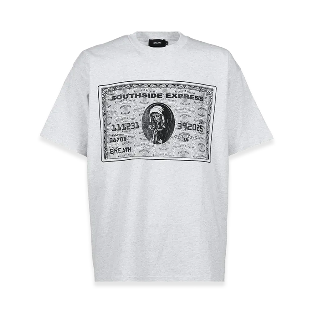 BREATH Black Card Tee "Heather"