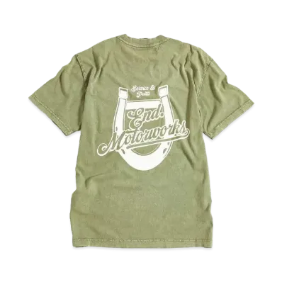 Dickies x END. "MOTORWORKS" T-Shirt "Dark Olive"