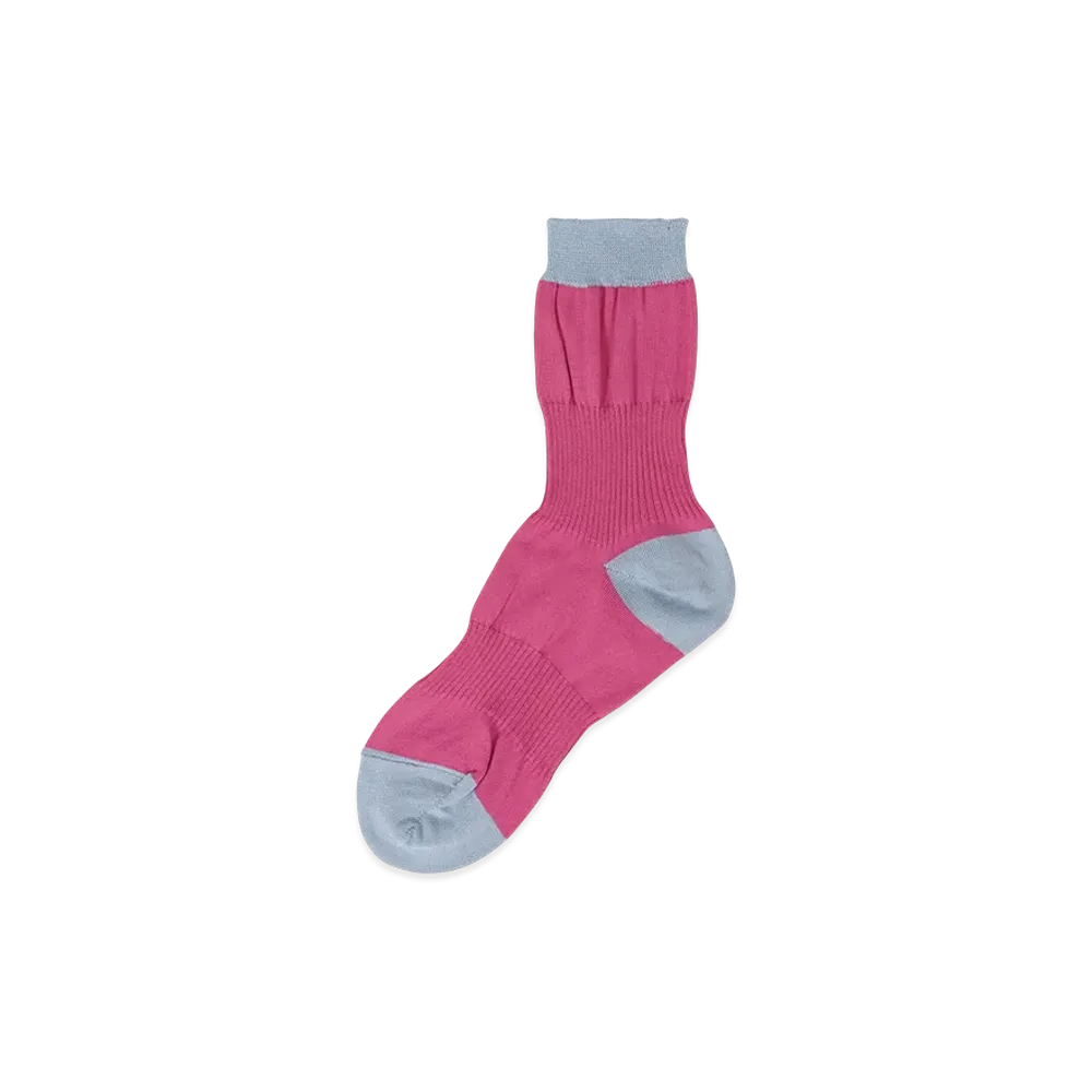 ISSEY MIYAKE Color Puff Socks "Pink"