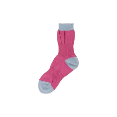 ISSEY MIYAKE Color Puff Socks "Pink"