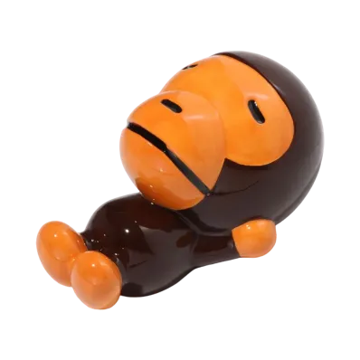 A BATHING APE PLAY Baby Milo Coin Bank "Brown"