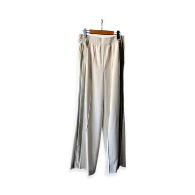 Matin Kim Side Color Point Track Pants "Ivory"