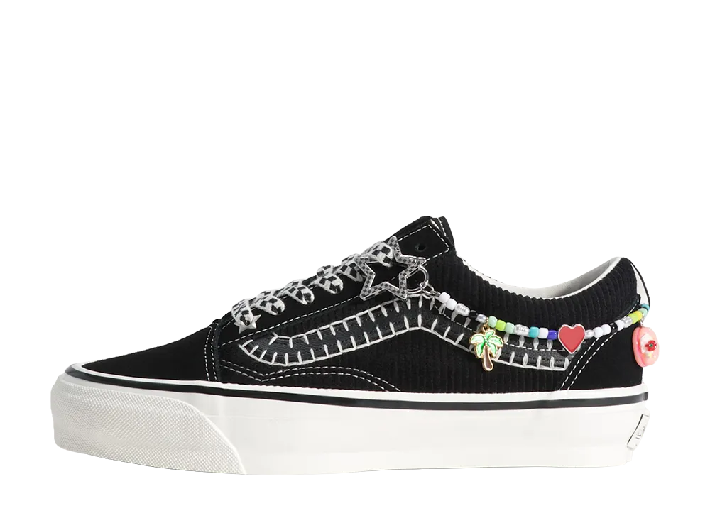 Vans Premium Old Skool Charms "Black/Marshmallow"