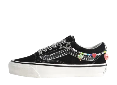 Vans Premium Old Skool Charms "Black/Marshmallow"