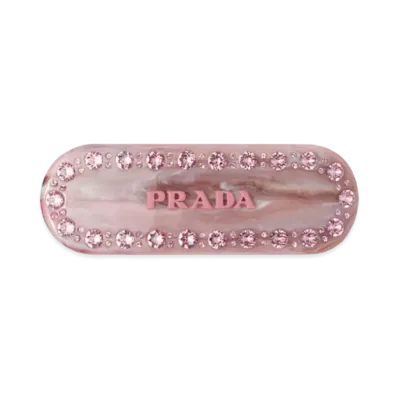 PRADA Plex Hair Clip "Pink"