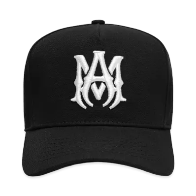 AMIRI MA Cap In Canvas "Black"