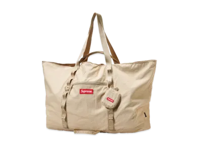 Supreme X-Large Tote Bag + Utility Pouch (26SS) "Tan"