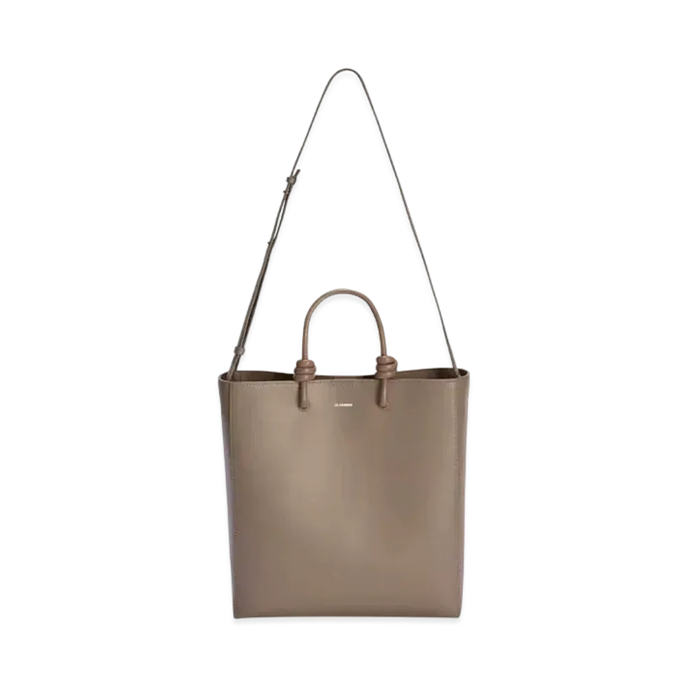 Jil Sander Giro Tote Medium "Taupe Grey"