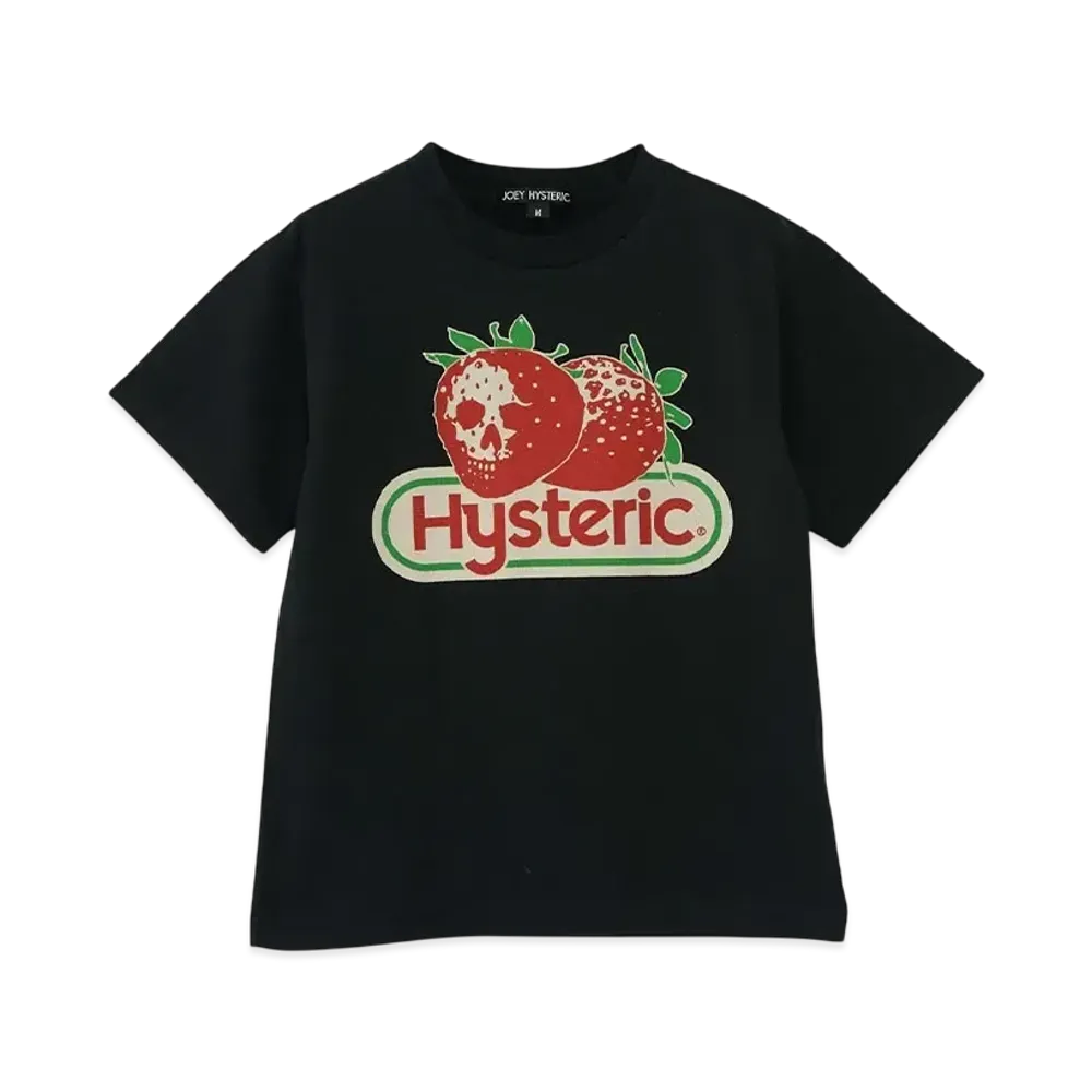 HYSTERIC GLAMOUR Kids Berry Hysteric T-Shirt "Black"