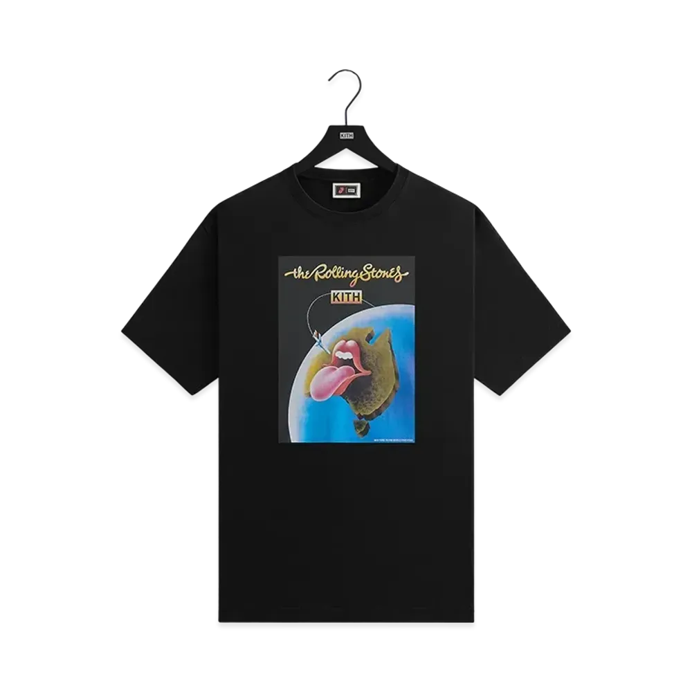 Kith x The Rolling Stones Australia 1973 Poster Tee "Black"