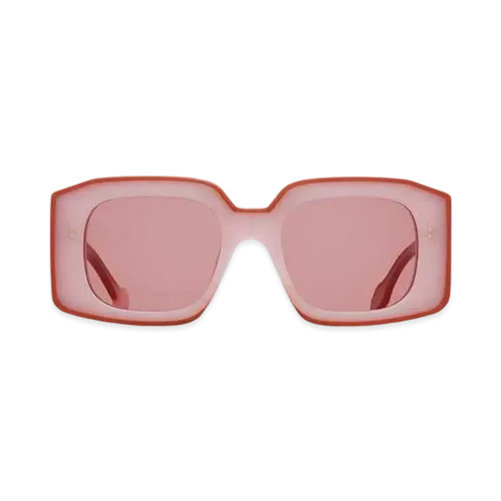 JW ANDERSON JWA01 Bumper Sunglasses "Pink/Orange"