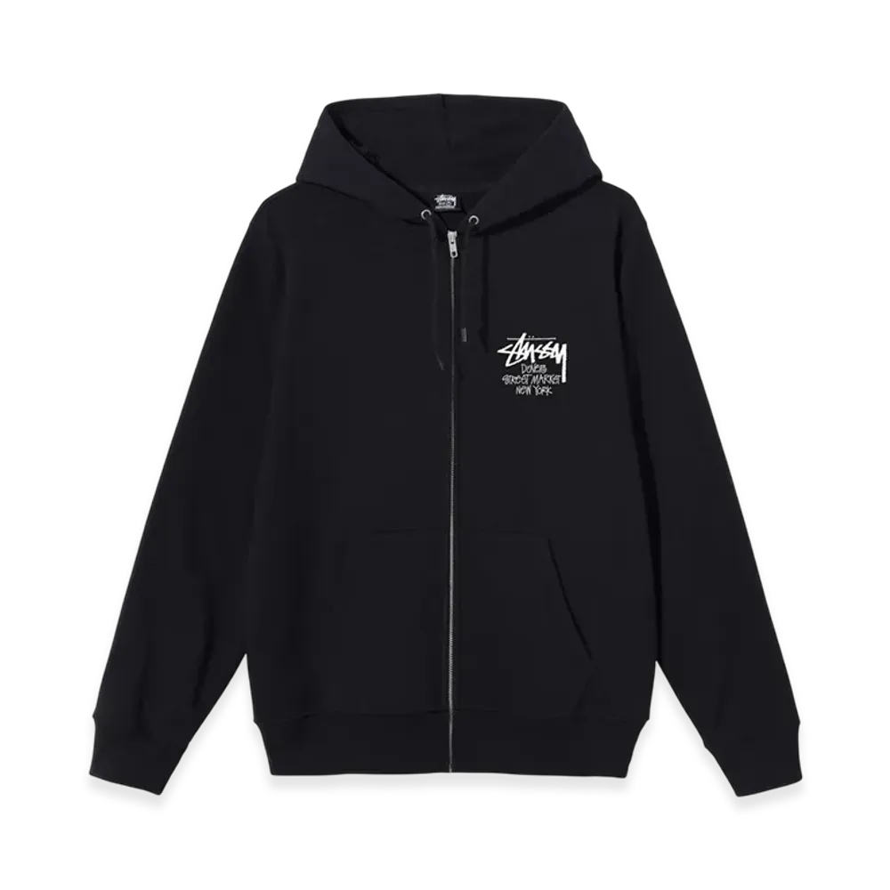 Stussy Stock DSM New York Zip Hoodie 2022 "Black"