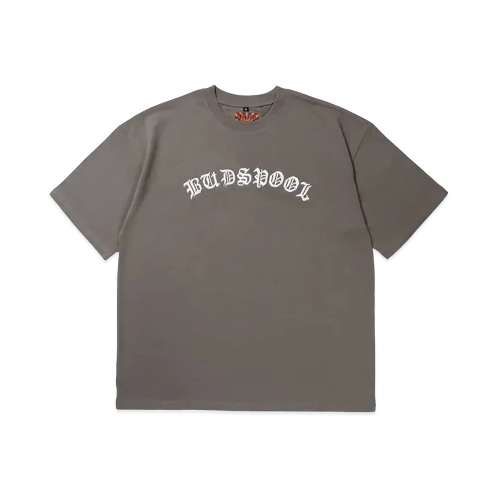 APHRODITEGANG Budspool ARC Logo Embroidery S/S Tee "Charcoal"