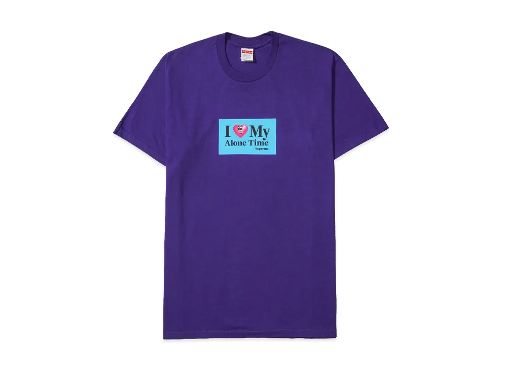 Supreme Alone Time Tee "Purple"