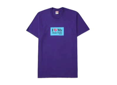 Supreme Alone Time Tee "Purple"