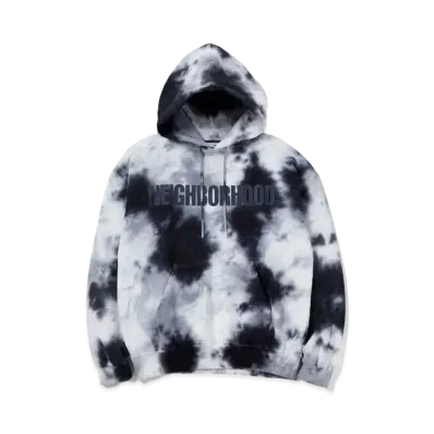 NEIGHBORHOOD Tie-Dye Sweatparka LS "Black"