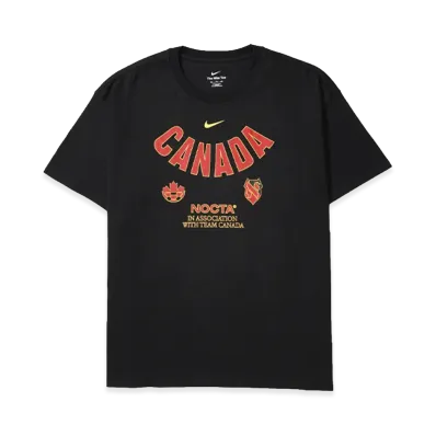 Nike x NOCTA X2 World Cup T-Shirt Canada "Black"
