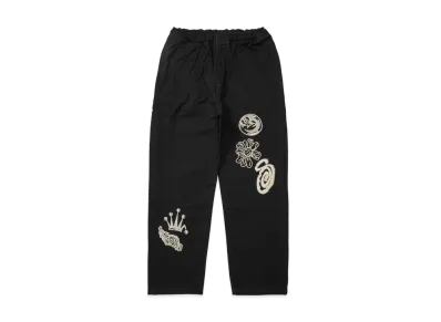 Stussy NOMA ICON BEACH PANT "Washed Black"