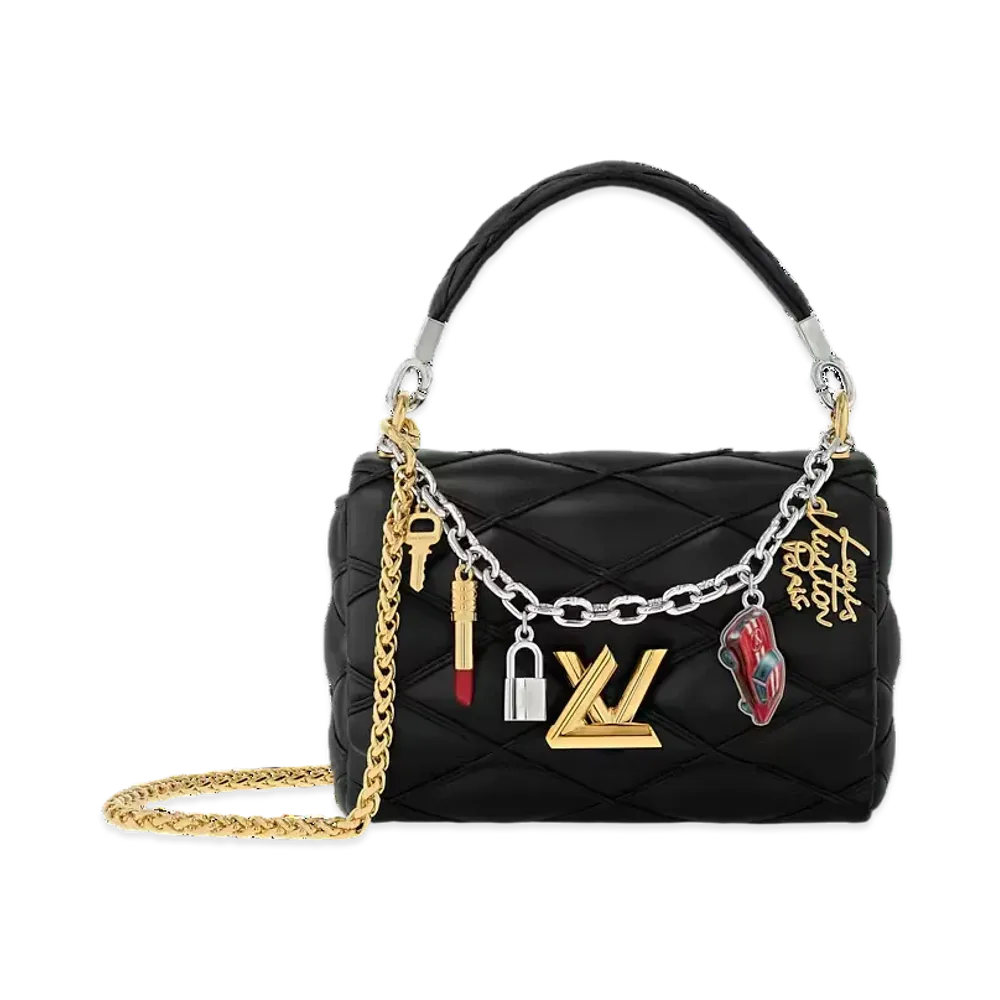 Louis Vuitton GO-14 PM Malletage Pattern "Noir"