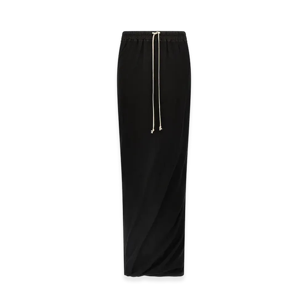 Rick Owens DRKSHDW Women's Pull On Pillar Skirt "Black"