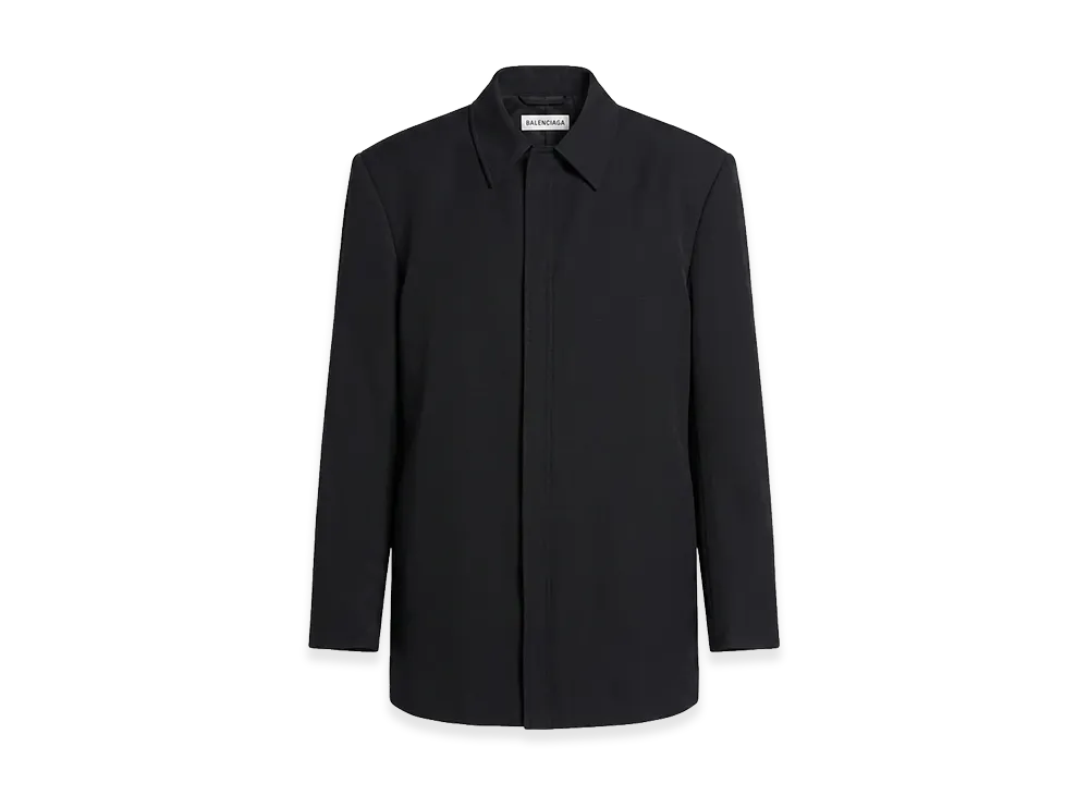 BALENCIAGA Tailored Shirt Jacket "Black"