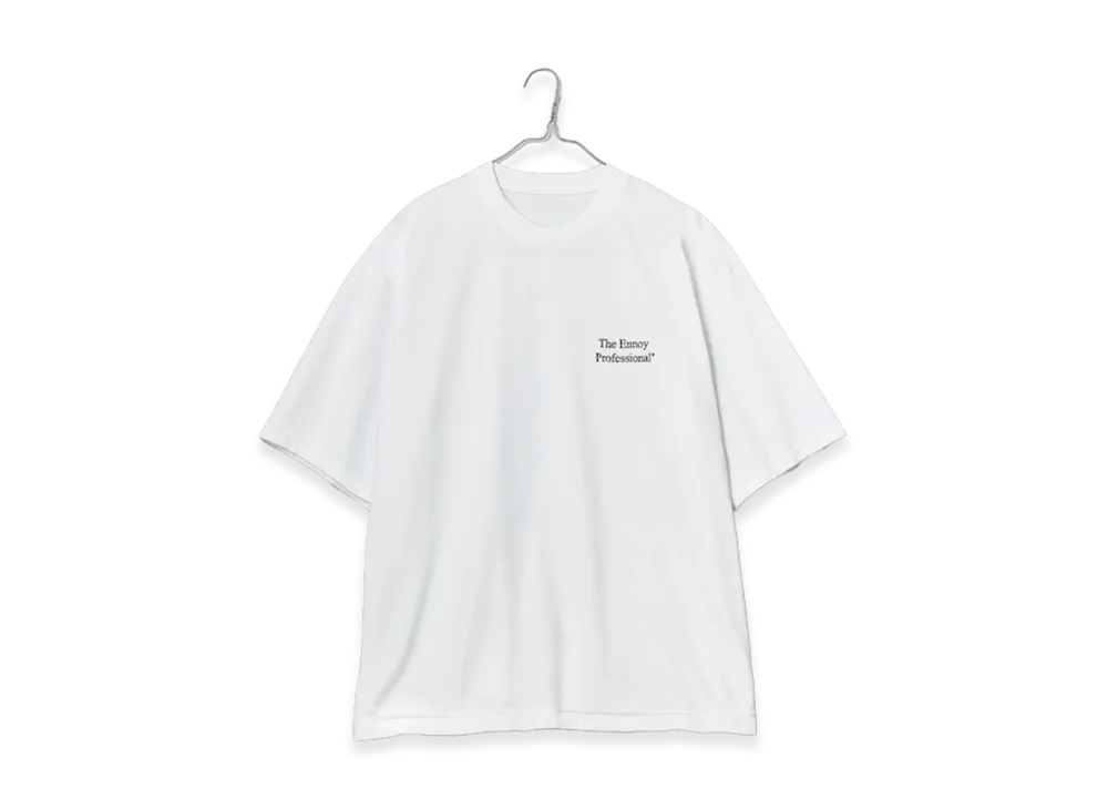 ENNOY Professional S/S T-Shirt "White/Black"