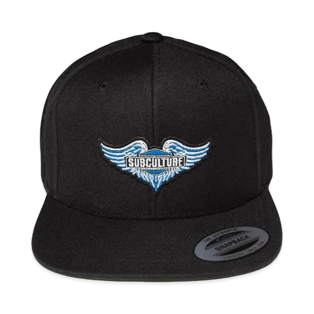 SubCulture Snapbackcap "Black/Blue"