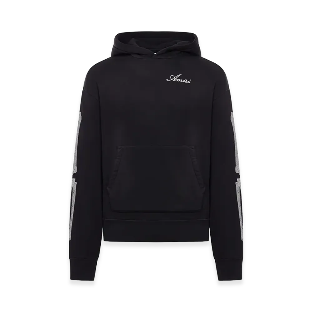 AMIRI Bones Oversized Hoodie "Black"