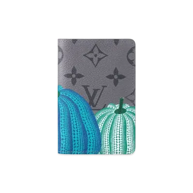 Louis Vuitton x Yayoi Kusama Pocket Organizer Monogram Eclipse Reverse Pumpkin