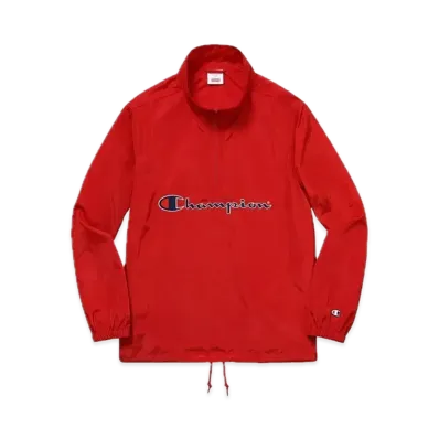 Supreme x Champion Half Zip Pullover "Red"