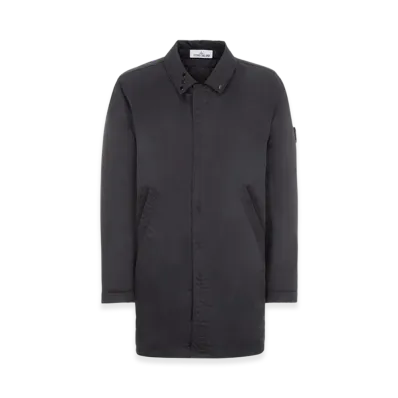 Stone Island 42646 Hyper Dense Nylon Twill With Primaloft Insulation Technology Coat - 22FW "Black"