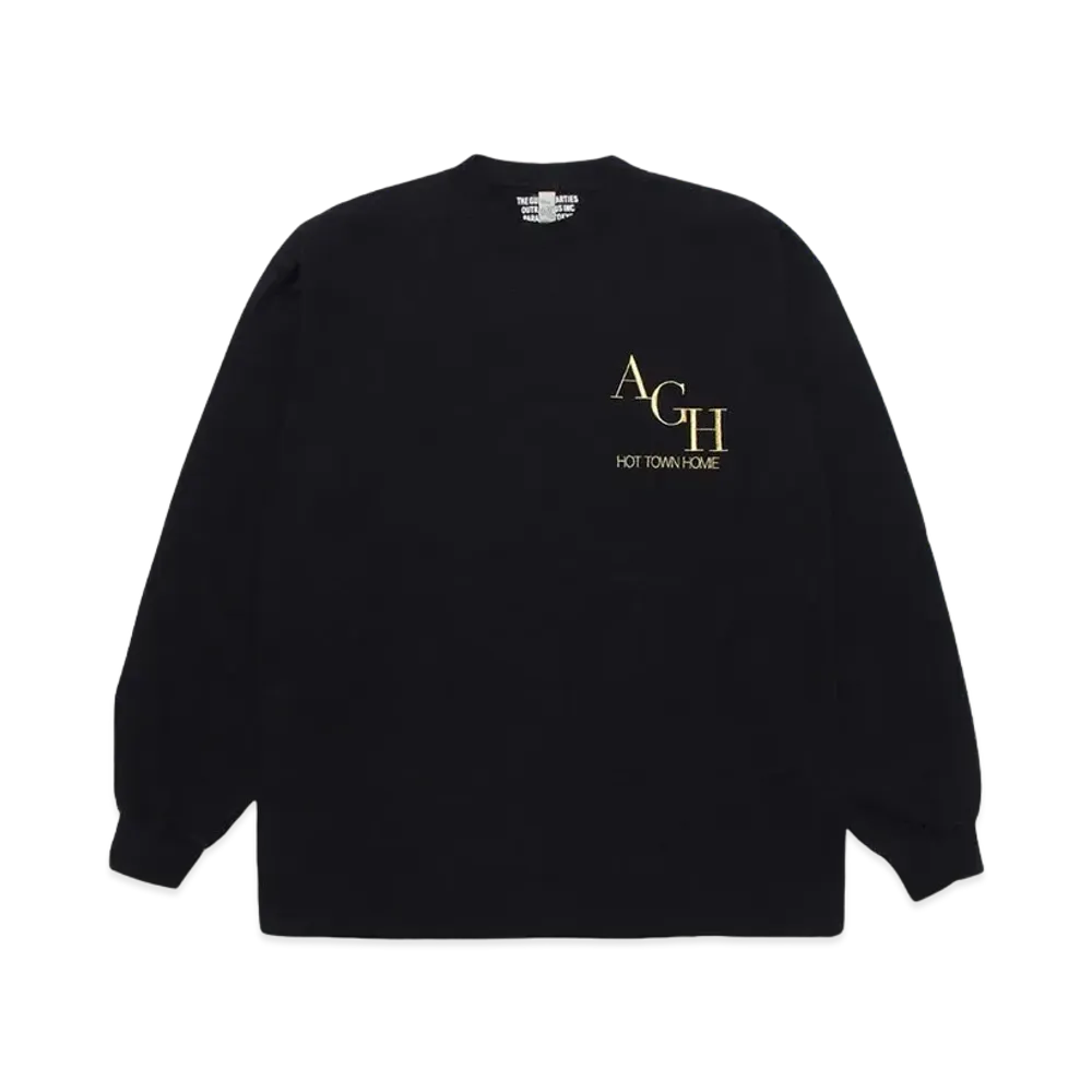NAMEDARUMA X WACKO MARIA L/S TEE "Black"