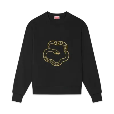 KENZO 'Lunar New Year' Embroidery Sweat "Black"