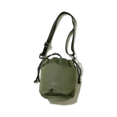 F/CE. Satin Drawstring "Olive"