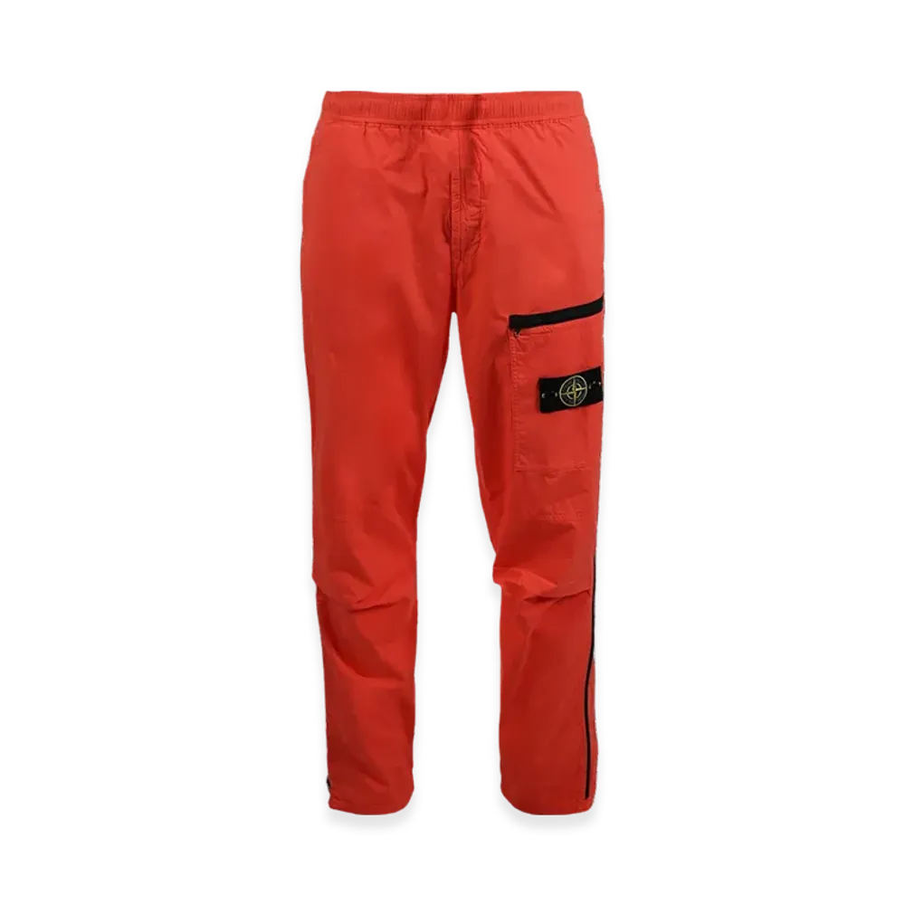 Stone Island 30803 Stretch Cotton Tela Paracadute Garment Dyed Cargo Pants - 22SS "Orange"
