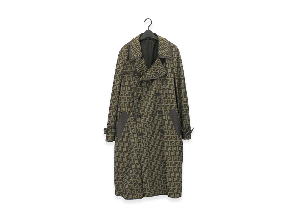 FENDI Cappotto Trench Coat "Fango/Tobacco"
