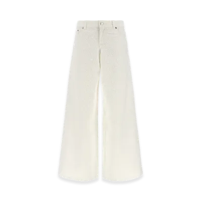 STELLA McCARTNEY Women's Jeans Boucle "White"