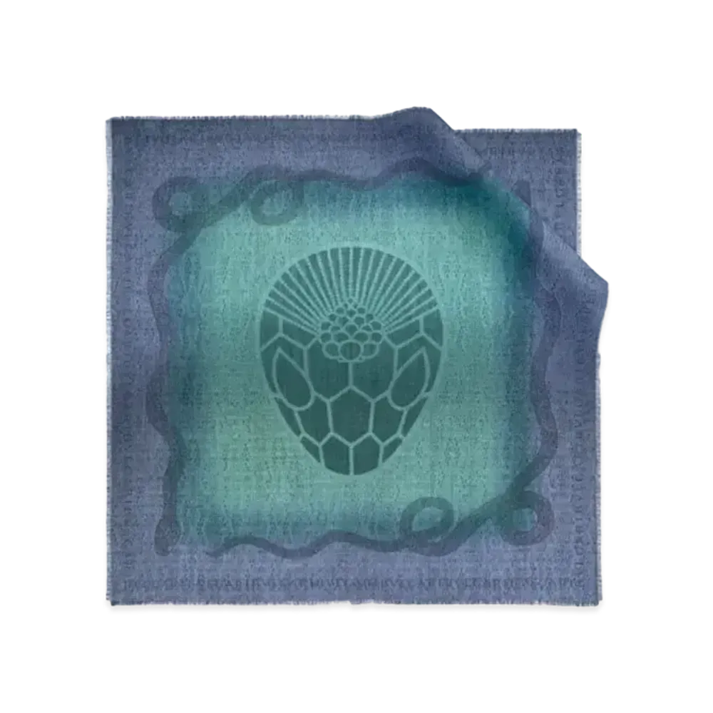 BVLGARI Heritage Scarf "Green"