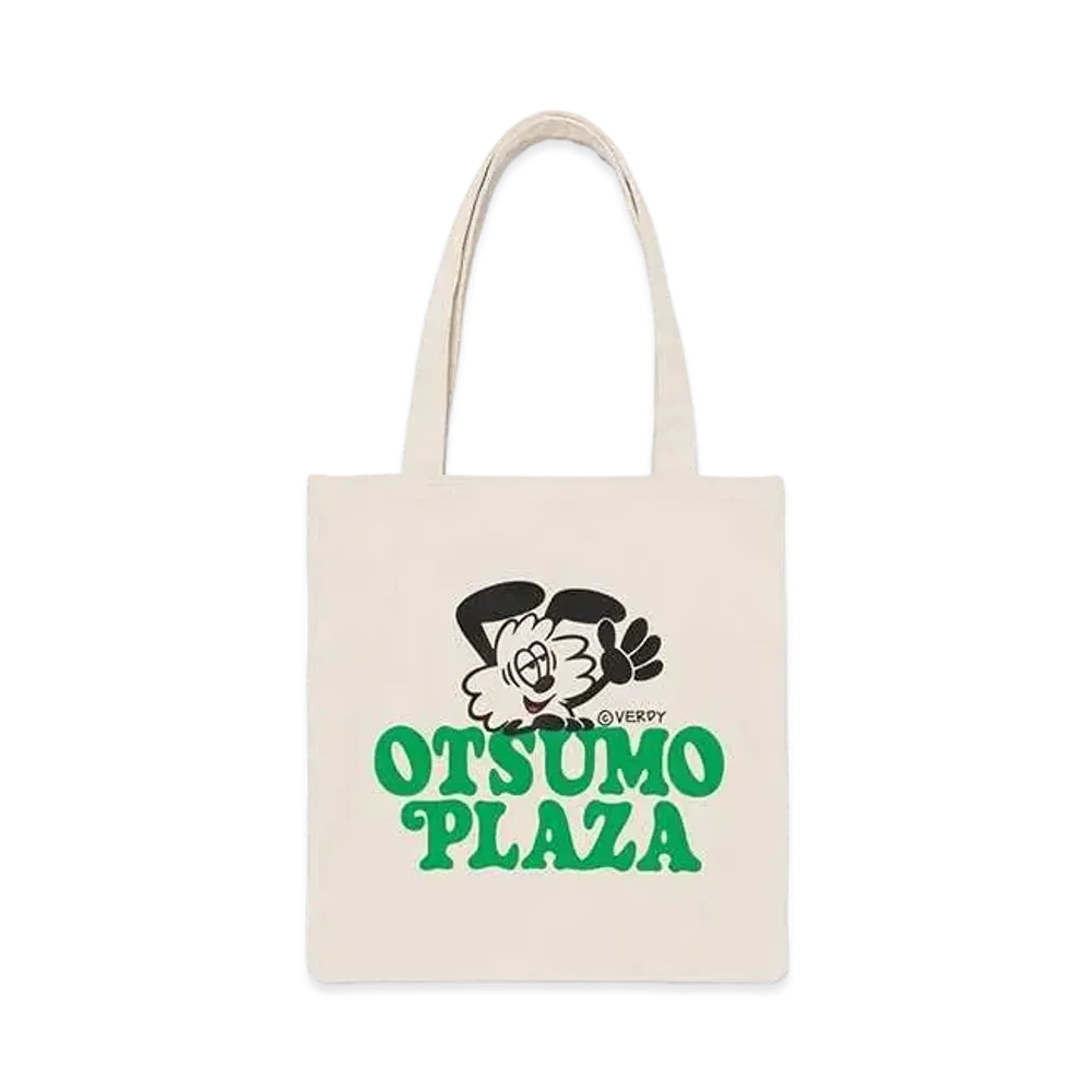 VERDY OTSUMO PLAZA EXCLUSIVE ITEM Otsumo Plaza Tote Bag "Green"