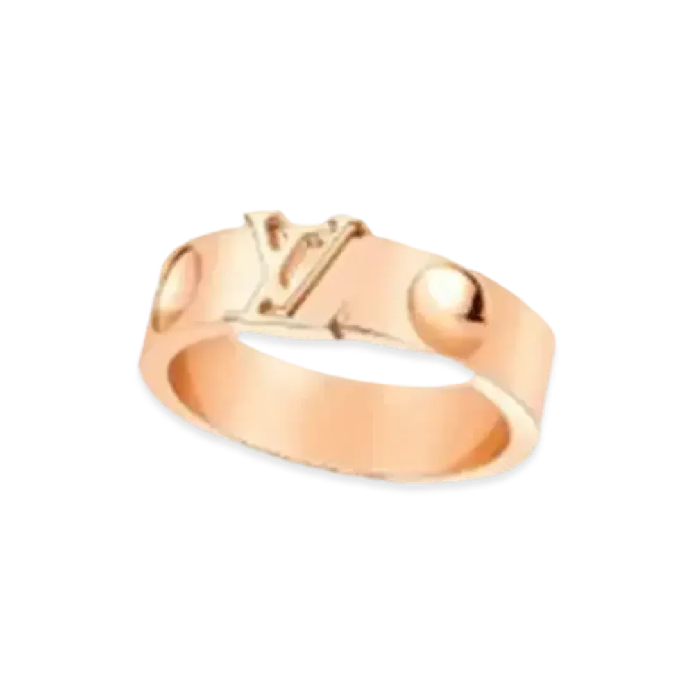 Louis Vuitton Empreinte Ring "Pink Gold"