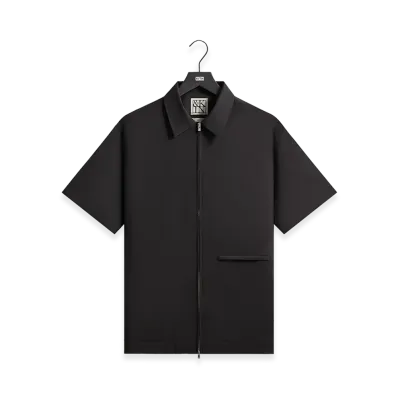 Kith &Kin for Kith Origins Tropical Wool Davenport Shirt "Black"
