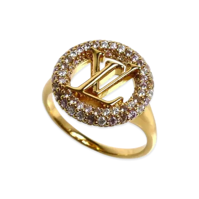 Louis Vuitton Louise Tresor Ring "Gold"