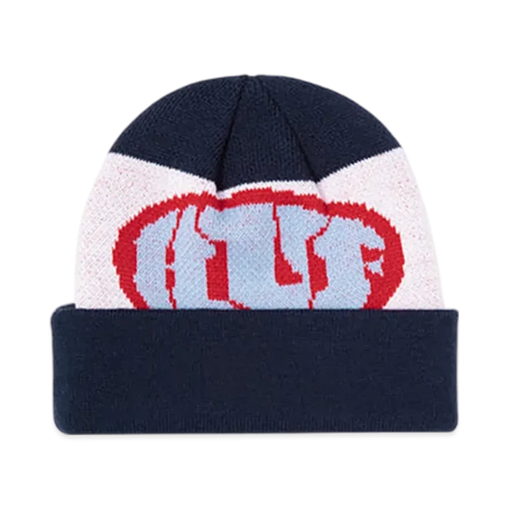 HUF WINTER 25 Warped Cuff Beanie "Navy"